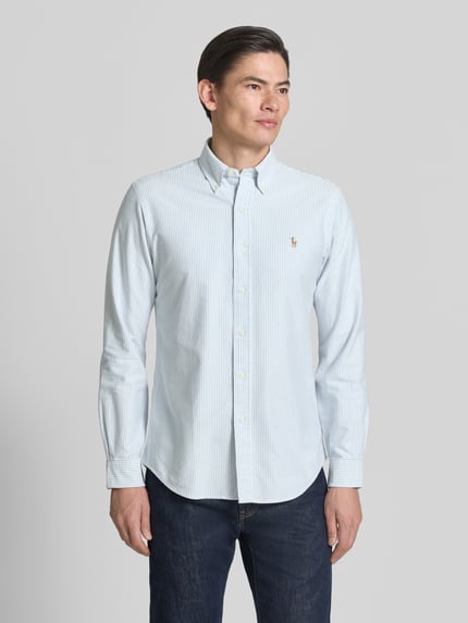 Polo Ralph Lauren Regular Fit Freizeithemd aus reiner Baumwolle Bleu 4