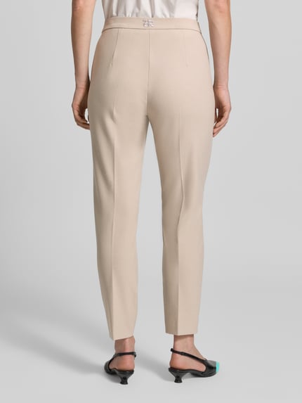 Raffaello Rossi Regular Fit Schmale Hose mit seitliche Eingrifftaschen Modell 'DORO' Kitt 5