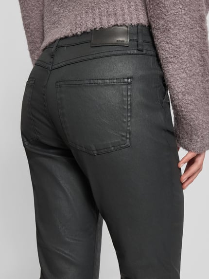 OPUS Flared Jeans mit französischen Eingrifftaschen Modell 'Ebbi' Black 3