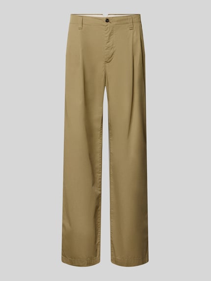 Tommy Hilfiger Spodnie o kroju loose fit z zakładkami w pasie Gliniany 2