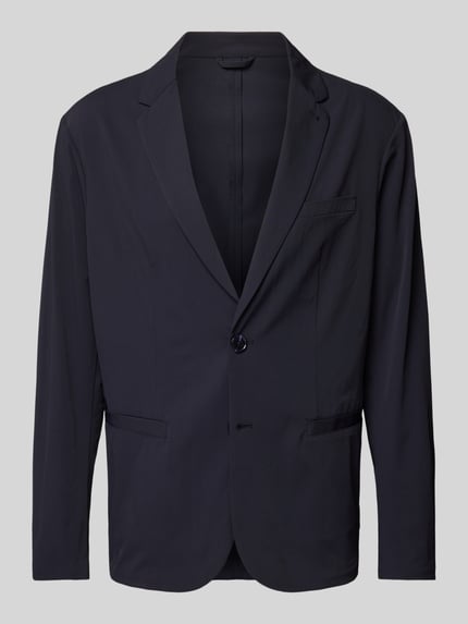 Armani Exchange Regular fit colbert met dubbele knoopsluiting, model 'GIACCA' Marineblauw - 2