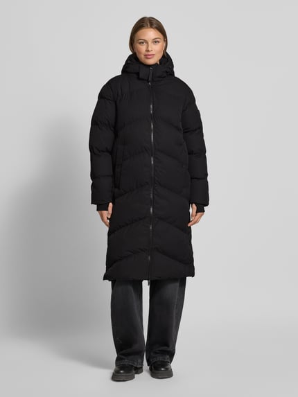 Cars Jeans Steppmantel mit Kapuze Modell 'HESSYA' Black 4