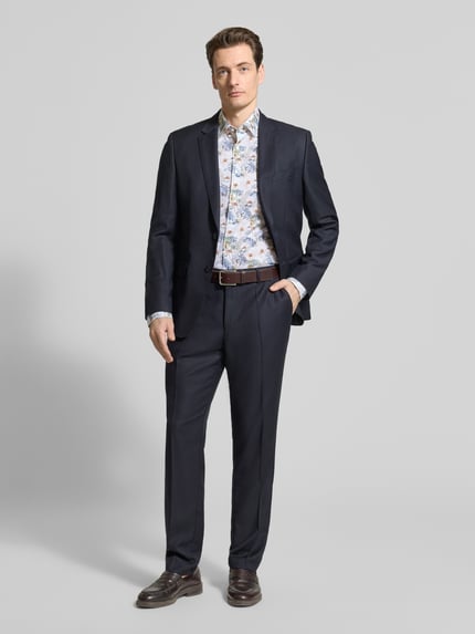 OLYMP Level 5 Slim Fit Businesshemd aus Baumwoll-Mix mit extra langem Arm Weiss 1