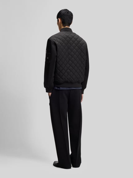 HUGO Regular Fit Blouson mit aufgesetzter Ärmeltasche Black 5