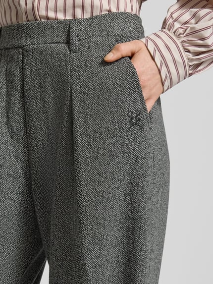 Smith and Soul Hose mit weitem Bein und elastischem Bund Anthrazit 3