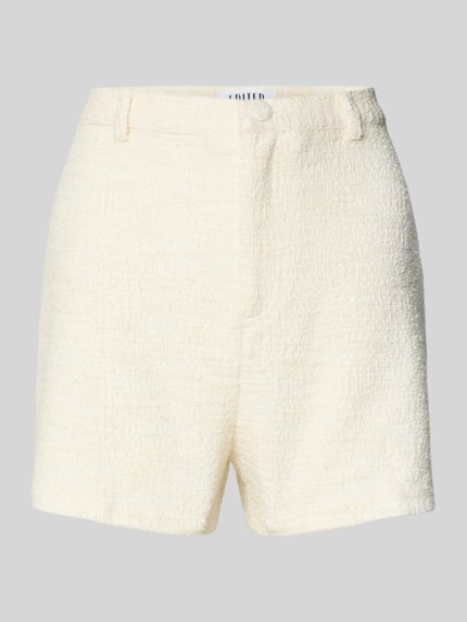 EDITED Bermuda met steekzak opzij, model 'Barbara' Offwhite - 2