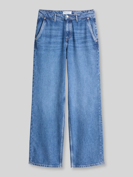 Marc O'Polo Wide Fit Jeans aus Lyocell-Baumwoll-Mix Hellblau 2