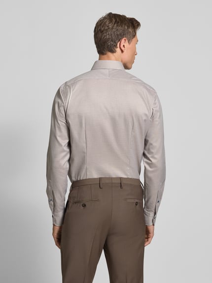 OLYMP SIGNATURE Slim Fit Businesshemd mit Kentkragen Modell 'Savio' Beige 5