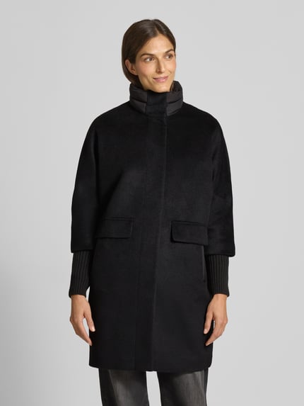 COMMA Mantel mit Stehkragen Black 4