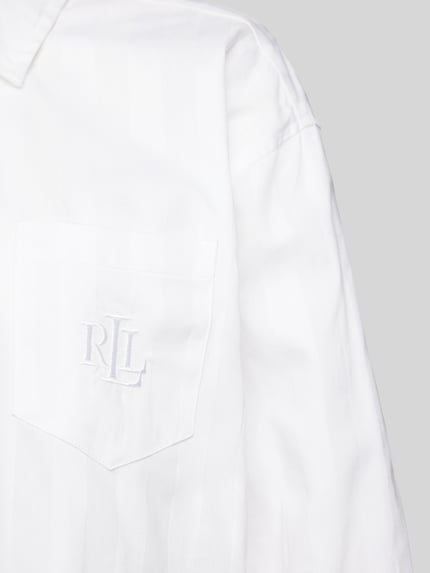 Lauren Ralph Lauren Nachthemd met borstzak Wit - 2