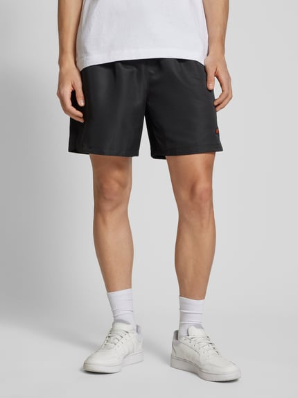 ellesse Relaxed Fit Shorts mit Logo-Badge Modell 'EAMES' Black 4