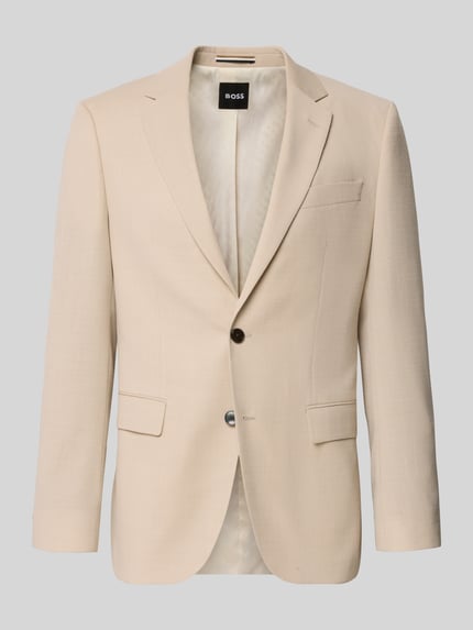 Regular Fit Anzugsakko aus Schurwoll-Mix Modell 'JASPER' Shop The Look MANNEQUINE