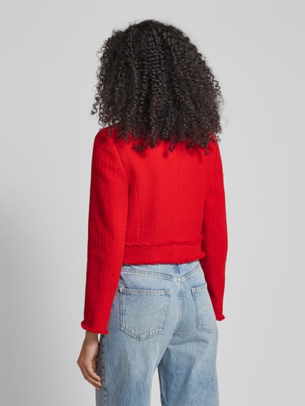 MANGO Blazer mit aufgesetzten Brustpattentaschen Modell 'CINTIA' Rot 5