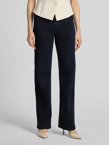 ANGELS Regular fit jeans in 5-pocketmodel, model 'LARA' Donkerblauw - 4