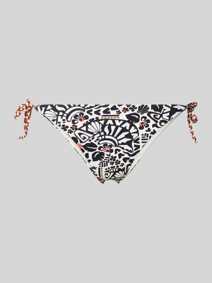 slim fit bikinibroekje met florale all-over print model 'Jaka' Shop The Look MANNEQUINE