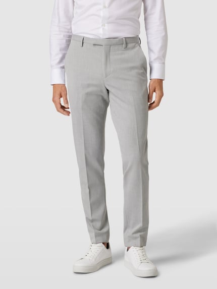 MCNEAL Pantalon met structuurmotief Lichtgrijs - 4
