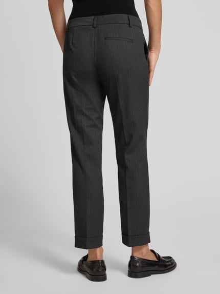 Christian Berg Woman Selection Slim Fit Anzughose mit Woll-Anteil Anthrazit 5