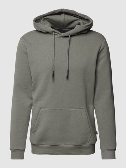 ONLY & SONS Regular fit hoodie van katoenmix, model 'CERES' Lichtgrijs - 2