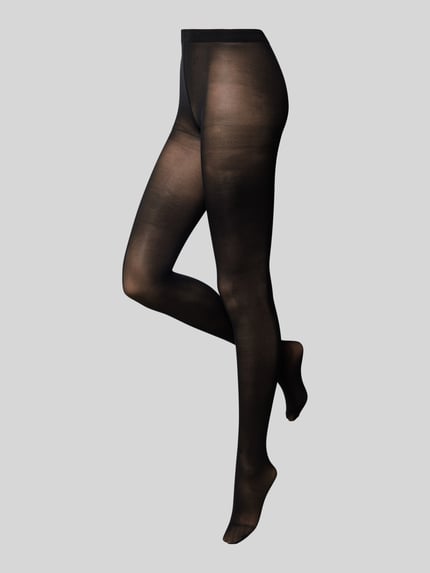 camano Strumpfhose mit elastischem Bund Black 1