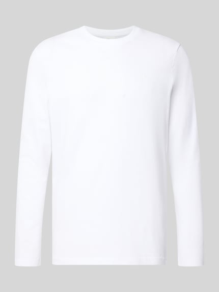 Langarmshirt mit Seitenschlitzen Shop The Look MANNEQUINE