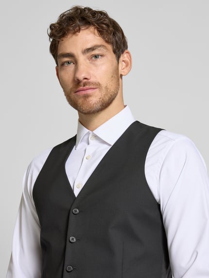 MCNEAL Gilet met knoopsluiting Zwart - 3