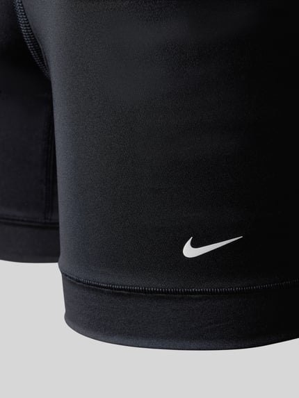 Produktfoto, Boxer Briefs im 5er-Pack von Nike in Schwarz, glatte Oberfläche, sichtbares Nike-Logo, Herren Slip von Nike
