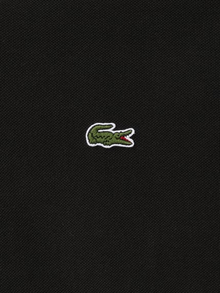 Lacoste Koszulka polo z wyhaftowanym logo model 'L.12.12 CORE' Czarny 4