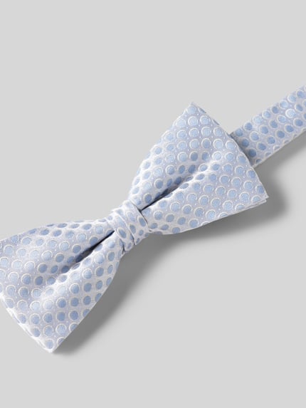 MONTI Seidenfliege im Set mit Einstecktuch Bleu 2
