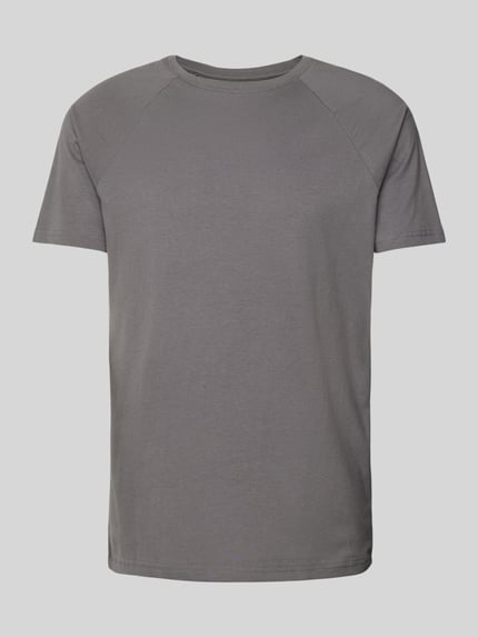 REVIEW T-Shirt mit Raglanärmeln Dunkelgrau 2