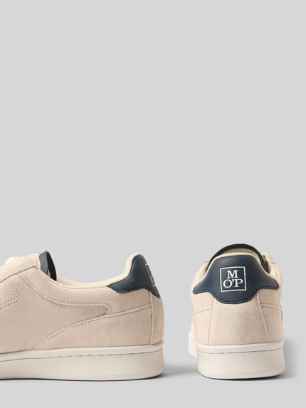 Marc O'Polo Sneaker aus echtem Leder Modell 'VINCENZO 2B' Beige 2
