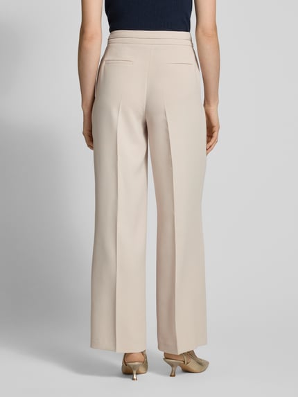 MORE & MORE Straight Leg Stoffhose mit elastischem Bund Offwhite 5
