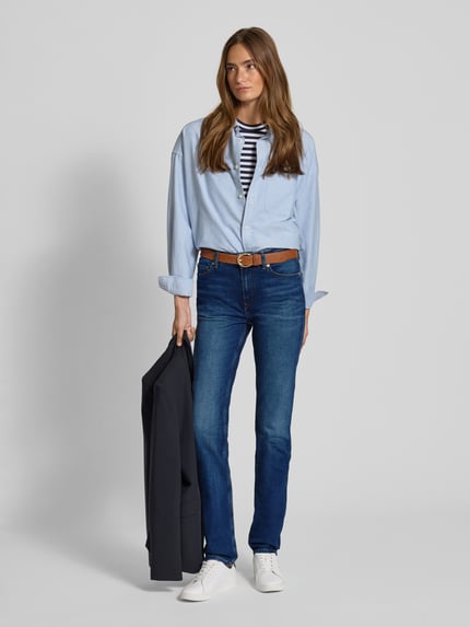 Tommy Hilfiger Slim Fit Jeans aus Baumwoll-Mix Jeansblau 1