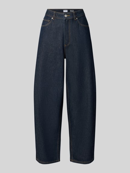 Barrel jeans van puur katoen Shop The Look MANNEQUINE