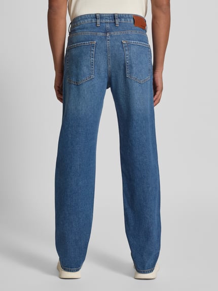 MAC Straight Leg Jeans mit 5-Pocket-Design Modell 'Rick' Dunkelblau 5