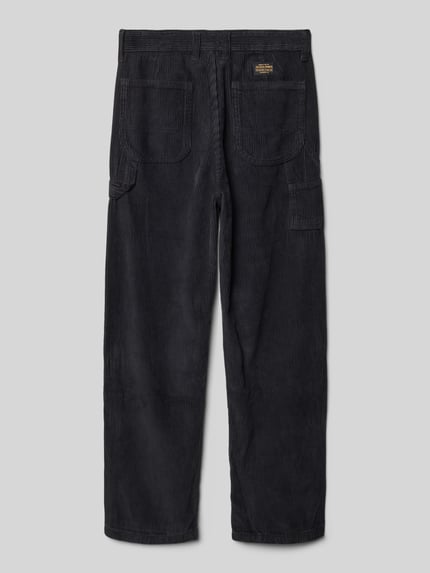 JACK & JONES Spodnie sztruksowe z 5 kieszeniami model ‘ALEX’ Czarny 3