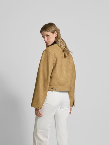 Stand Studio Jacke mit Knopfleiste Sand 5