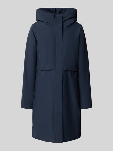 Mazine Parka z kapturem Granatowy 2