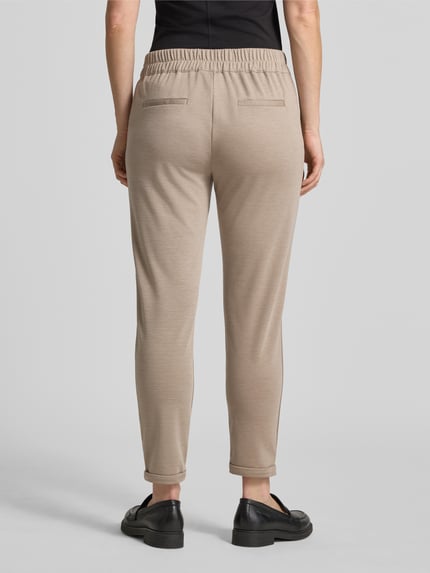 FREE/QUENT Skinny Fit Stoffhose mit Viskose-Anteil Modell 'NANNI' Taupe 5