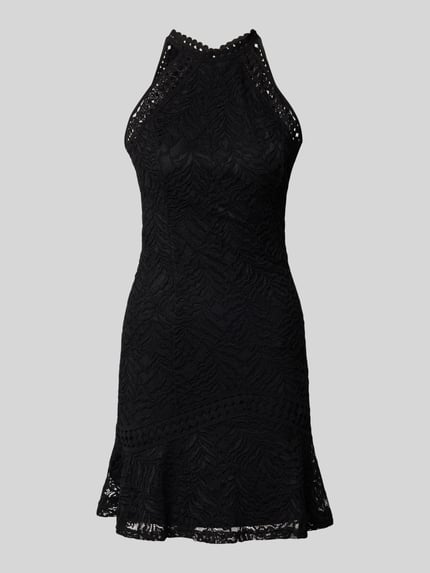 GUESS Knielanges Kleid aus Spitze Modell 'LIZA' Black 2