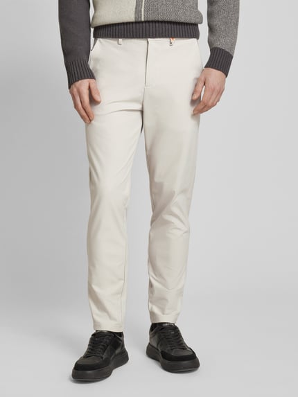 Save The Duck Hose mit Label-Detail Modell 'Steve' Beige 4