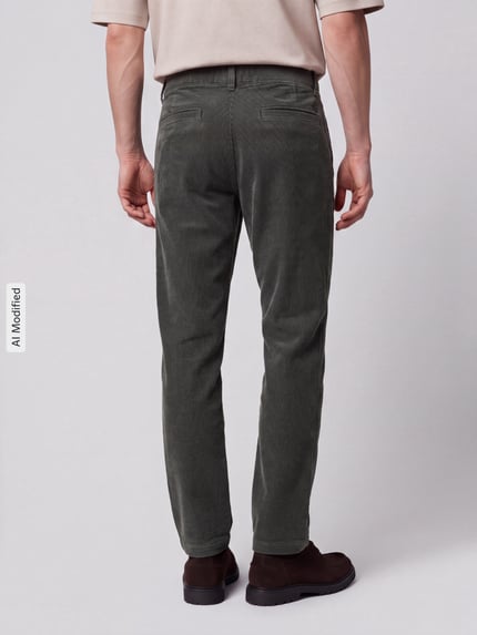 BOSS Orange Tapered Fit Chino aus Baumwoll-Mix Hellgruen 5