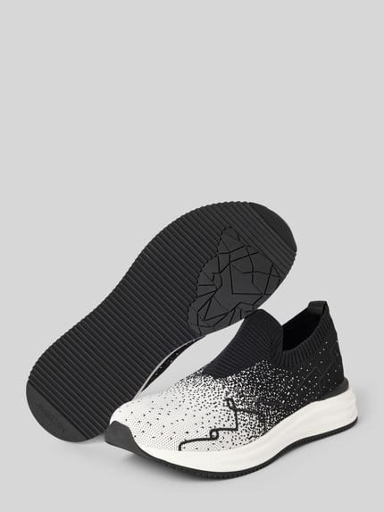 Marc Cain Bags & Shoes Sneakers in comfortmodel met profielzool Zwart - 4