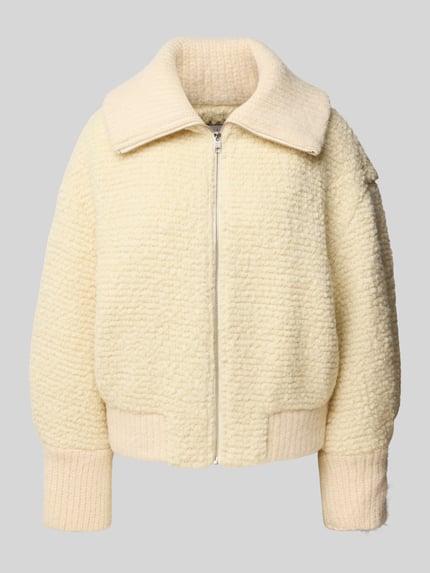 Iro Teddyjacke aus reiner Baumwolle Modell 'RAJAH' Beige 1