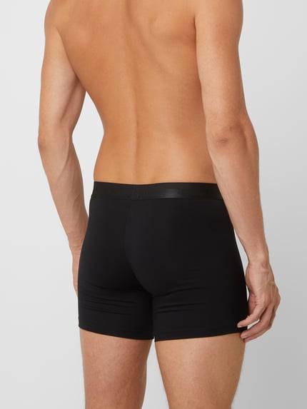 HOM Trunks mit elastischem Logo-Bund Black 4