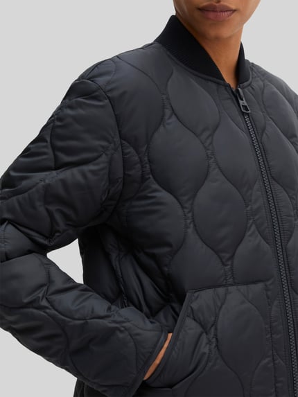 Marc O'Polo Relaxed Fit Steppjacke mit gesteppter Struktur Dunkelblau 3