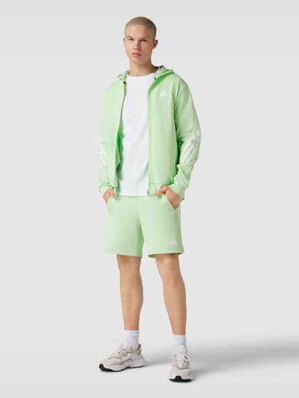 adidas Sportswear Sweatjack met capuchon Lichtgroen - 1