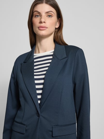 b.young Blazer met knoopsluiting model 'Rizetta' Marineblauw - 3
