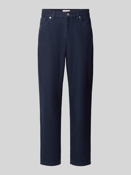 Regular fit Tapered Jeans aus Baumwoll-Hanf-Mix Modell 'MAURO' Shop The Look MANNEQUINE