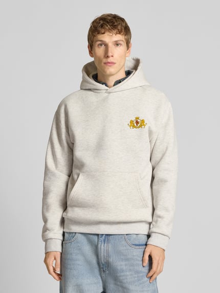 REVIEW Sweatshirt met motiefprint Ecru gemêleerd - 4