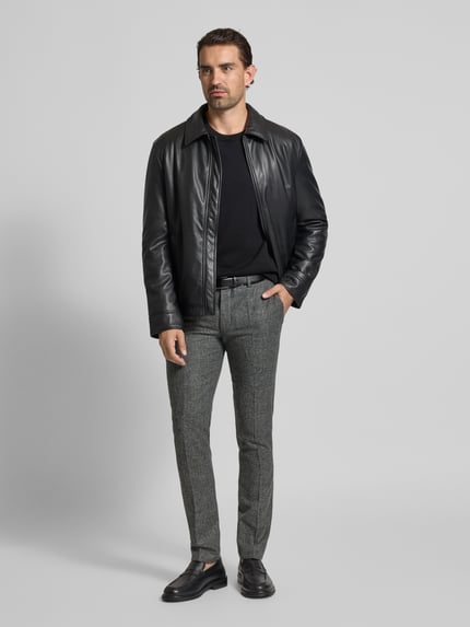 MMX Stoffhose mit Bügelfalten Anthrazit 1